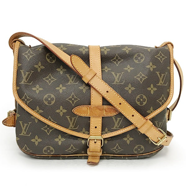Louis Vuitton M40710/Saumur MM Monogram Shoulder Bag, One-Shoulder Bag, Monogram Canvas, LV