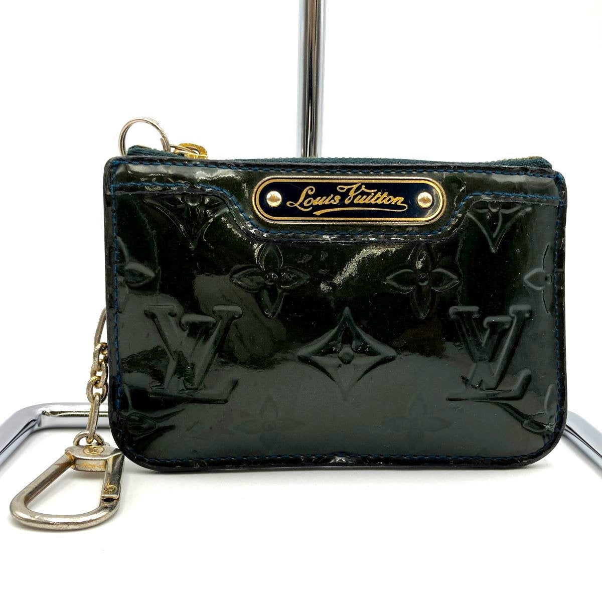 Louis Vuitton M93665 Pochette Cle Coin Case Vernis Green