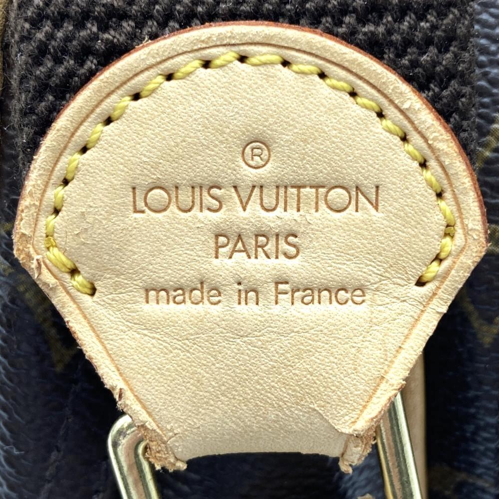 Louis Vuitton Reporter PM Shoulder Bag in Monogram Canvas and PVC in Brown, M45254