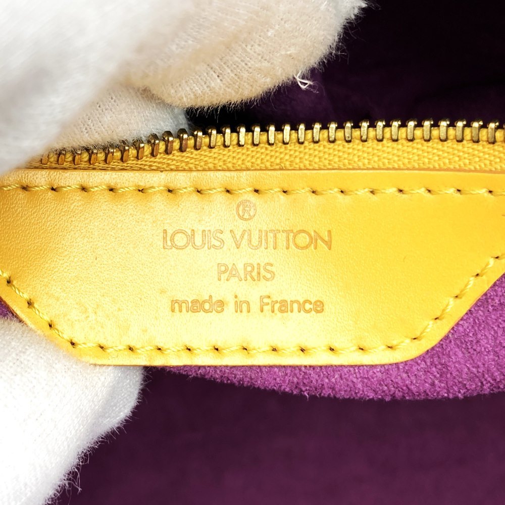 Louis Vuitton Saint Jacques Large Shoulder Bag M52279 Epi Leather Tassili Yellow