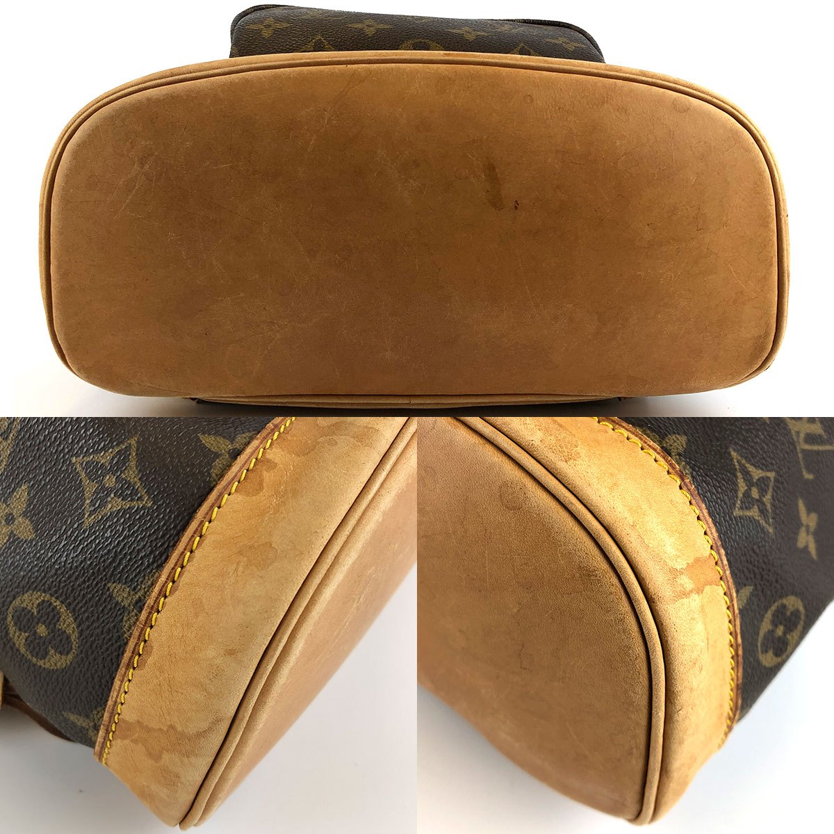 Pre-owned Louis Vuitton M51136/Montsouris MM Monogram Backpack/Daypack