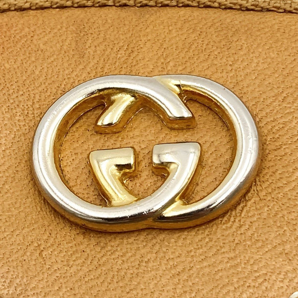 Gucci 007-400 Shoulder Bag, Micro GG PVC, Beige, Old Gucci