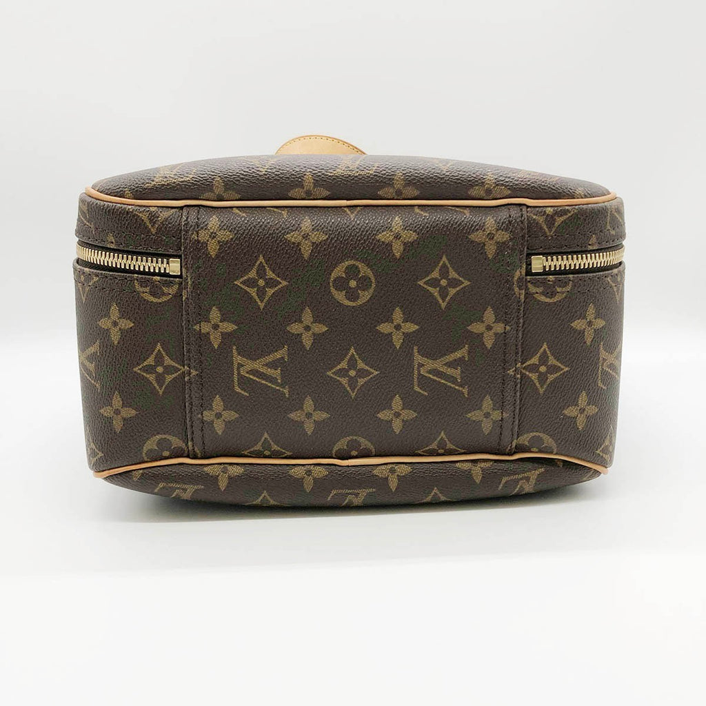 Louis Vuitton M41450 Excursion Shoe Case/Shoe Storage Handbag Monogram Brown