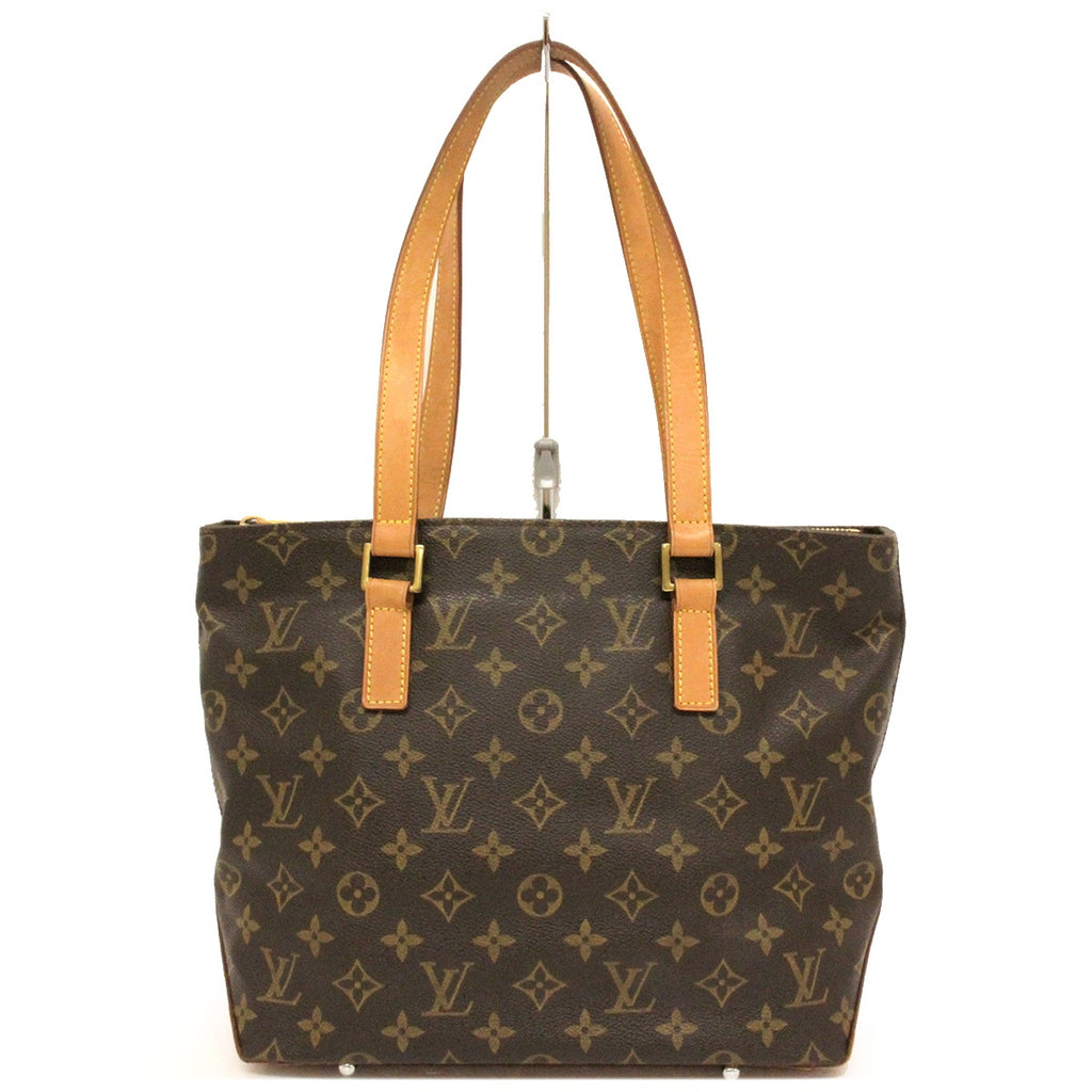 Louis Vuitton M51148 Cabas Piano Tote Bag, Shoulder Bag, Monogram PVC, Brown, Women's