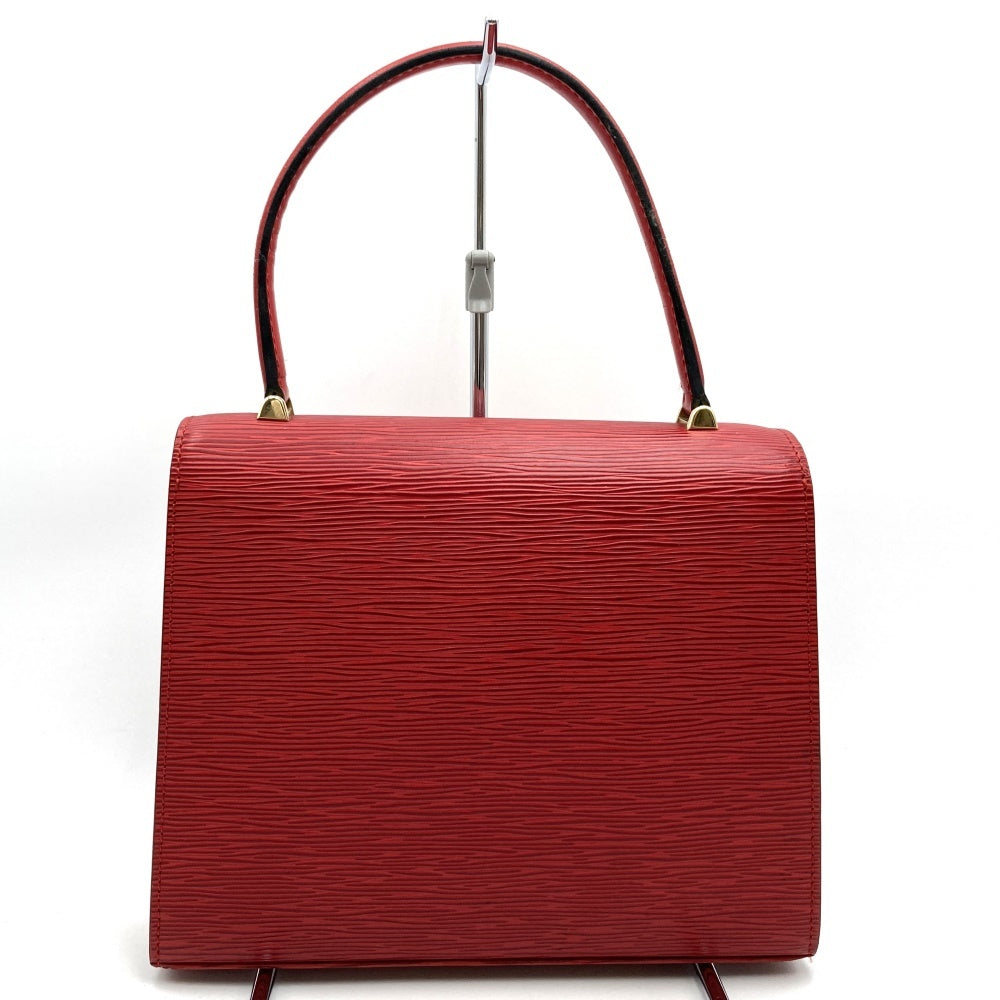 Louis Vuitton M52377 Malesherbes Handbag in Castilian Red Epi Leather