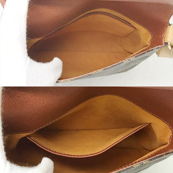 Louis Vuitton M51258/Musette Salsa Short Monogram Shoulder Bag in Brown Monogram Canvas