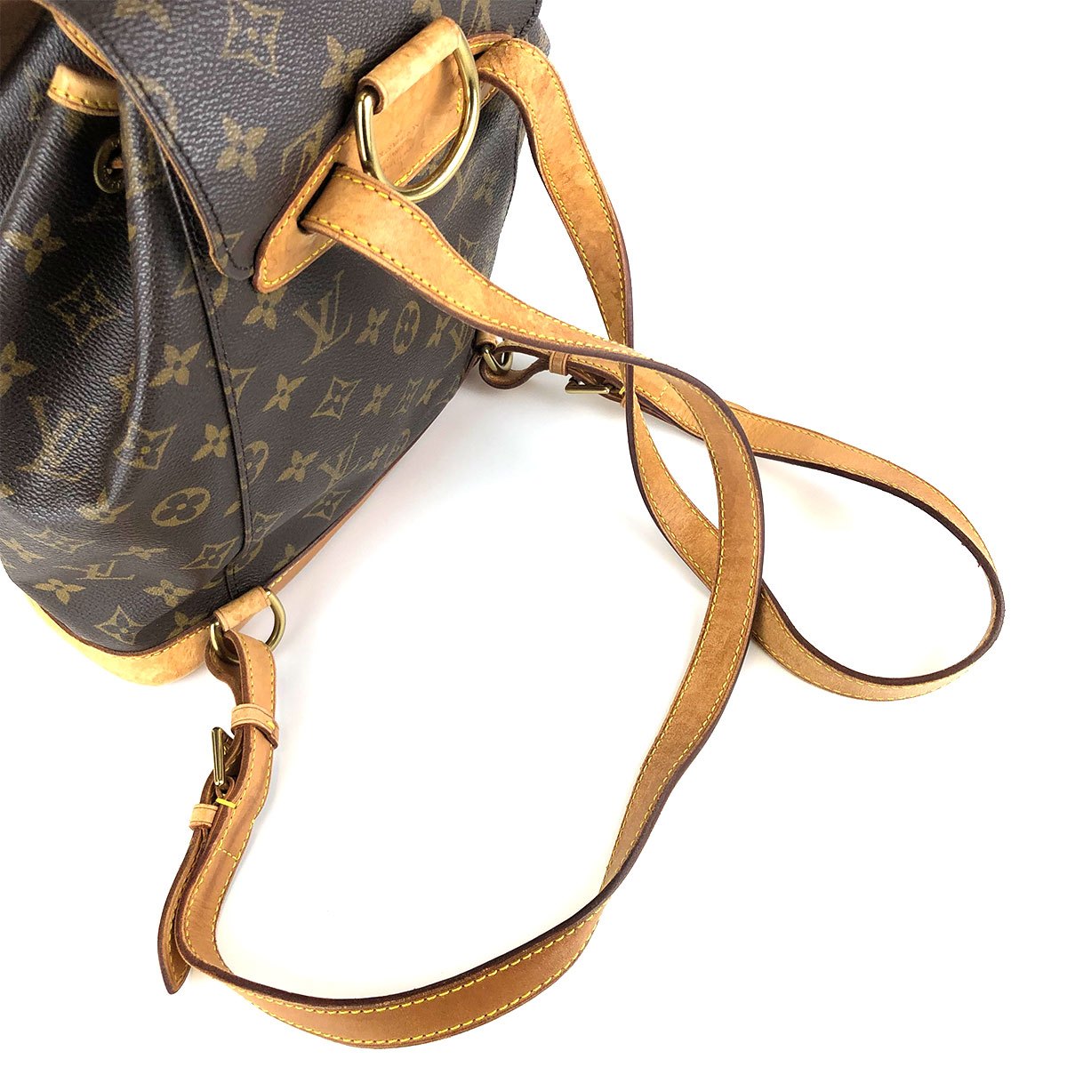 Pre-owned Louis Vuitton M51136/Montsouris MM Monogram Backpack/Daypack