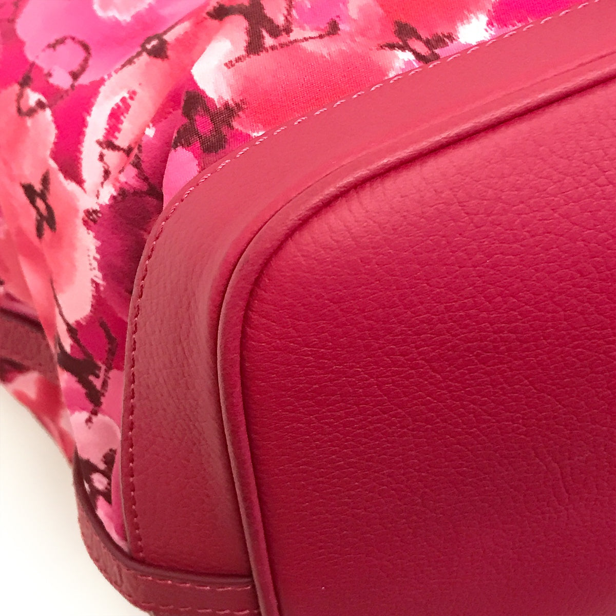 Louis Vuitton M94313 Noefull MM 2-Way Shoulder Bag, Tote Bag, Handbag, Ikat Nylon Canvas, Violet/Pink, Women's