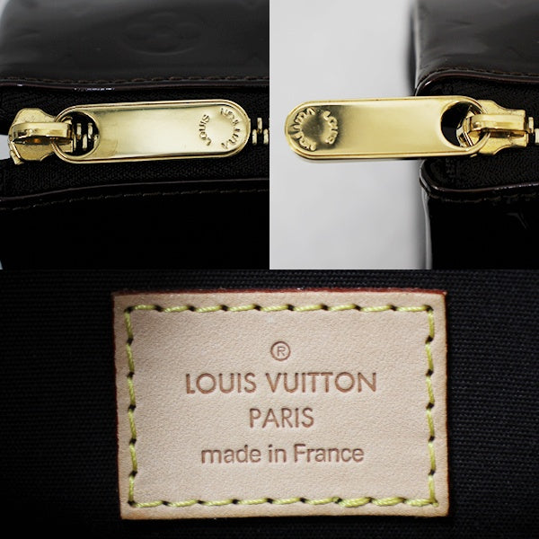 Louis Vuitton M93510 Rosewood Avenue Shoulder Bag/Handbag in Amaranth and Bordeaux Monogram Vernis for Women