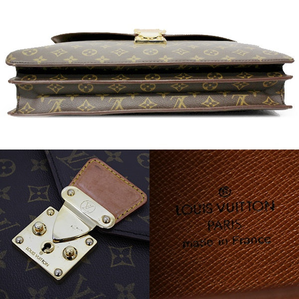 Louis Vuitton M53331 Serviet Conseiller Business Bag Monogram Canvas LV