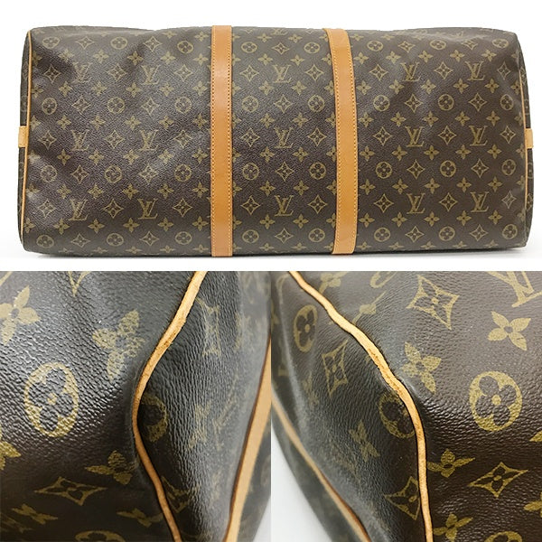 Louis Vuitton M41412/Keepall Bandouliere 60 Boston Bag in Brown Monogram Canvas