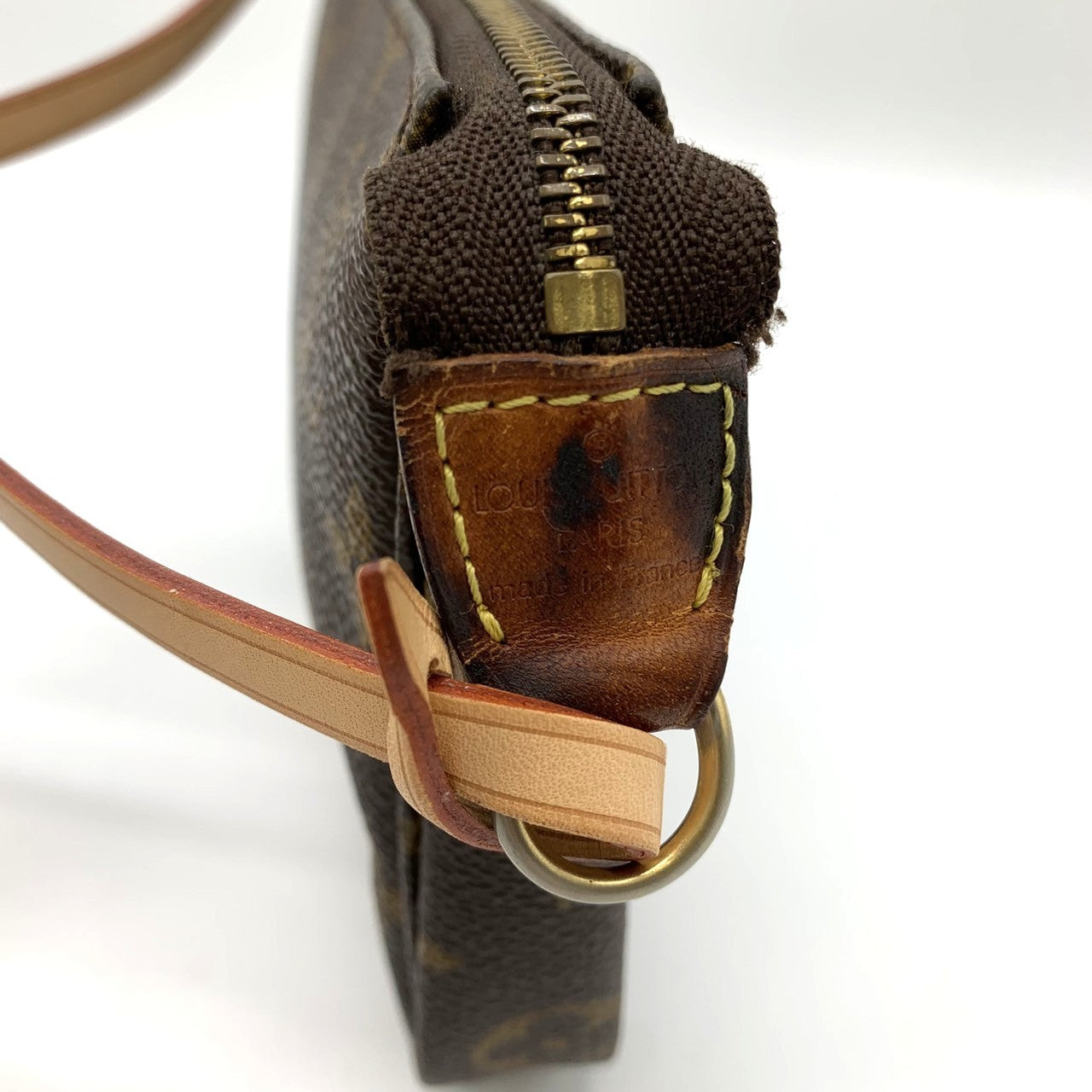 Louis Vuitton M51980 Pochette Accessoires (old) Pouch in Brown Monogram Canvas