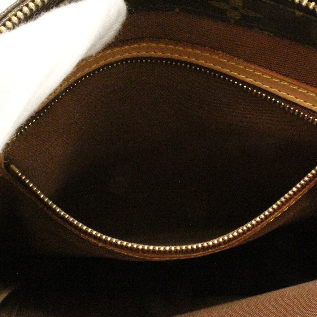 Louis Vuitton M51148 Cabas Piano Tote Bag, Shoulder Bag, Monogram PVC, Brown, Women's