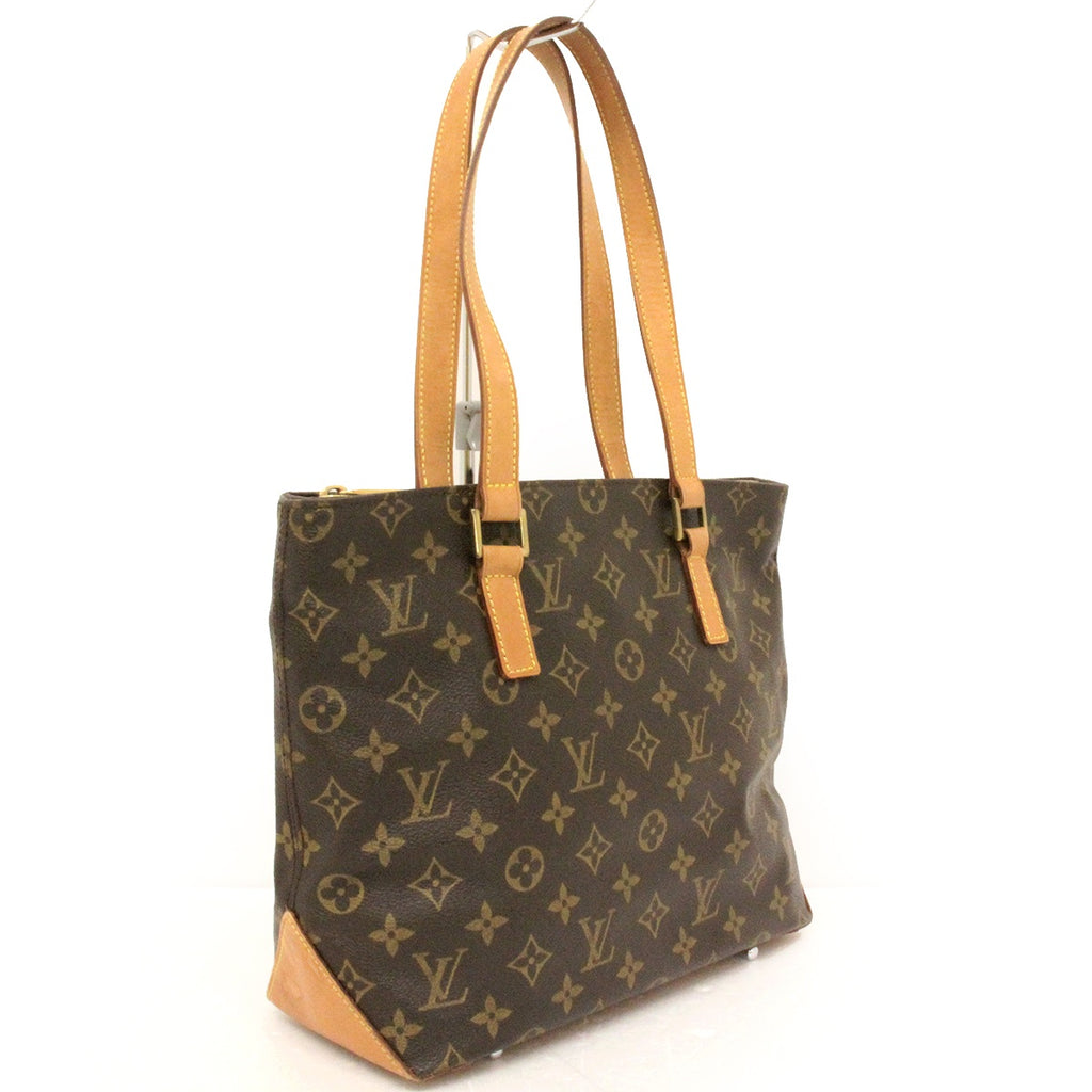 Louis Vuitton M51148 Cabas Piano Tote Bag, Shoulder Bag, Monogram PVC, Brown, Women's