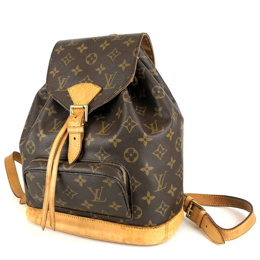 Pre-owned Louis Vuitton M51136/Montsouris MM Monogram Backpack/Daypack