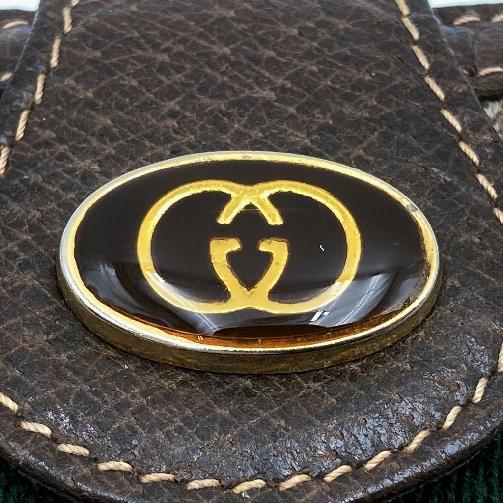 Gucci Old Gucci Bifold Long Wallet Sherry GG Supreme