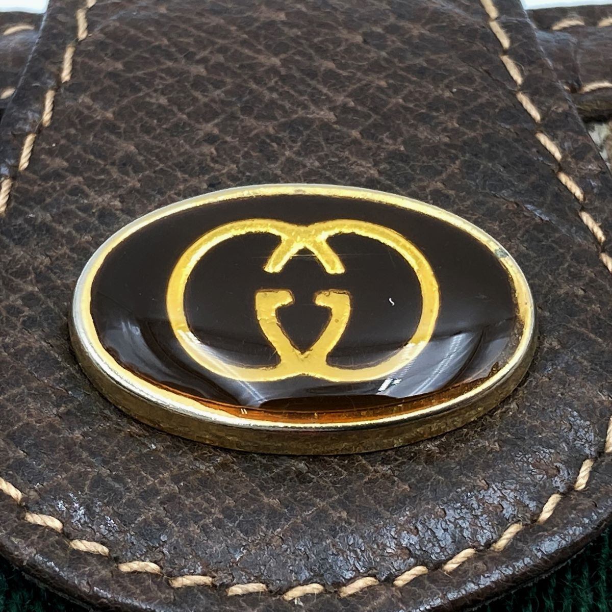 Gucci Old Gucci Bifold Long Wallet Sherry GG Supreme
