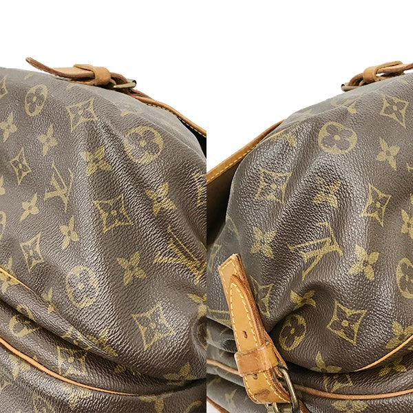 Louis Vuitton M42254 Saumur 35 (Discontinued) Men's and Women's Crossbody Shoulder Bag in Brown Monogram Canvas