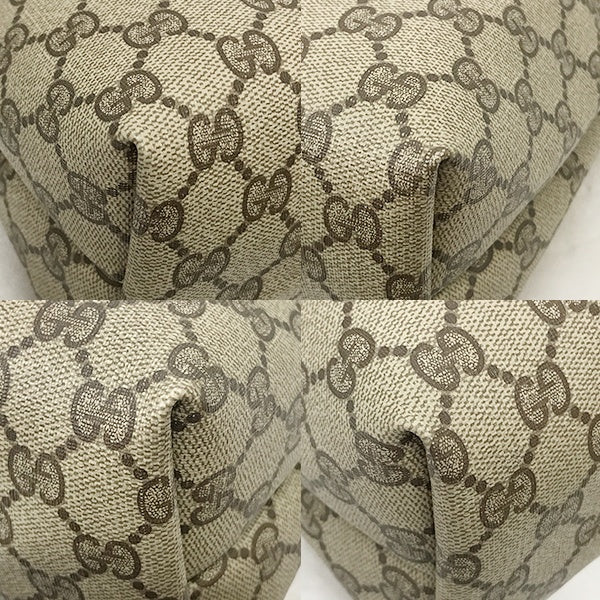 Gucci Tote Bag, Old Gucci Vintage Sherry Line GG Supreme 56/02