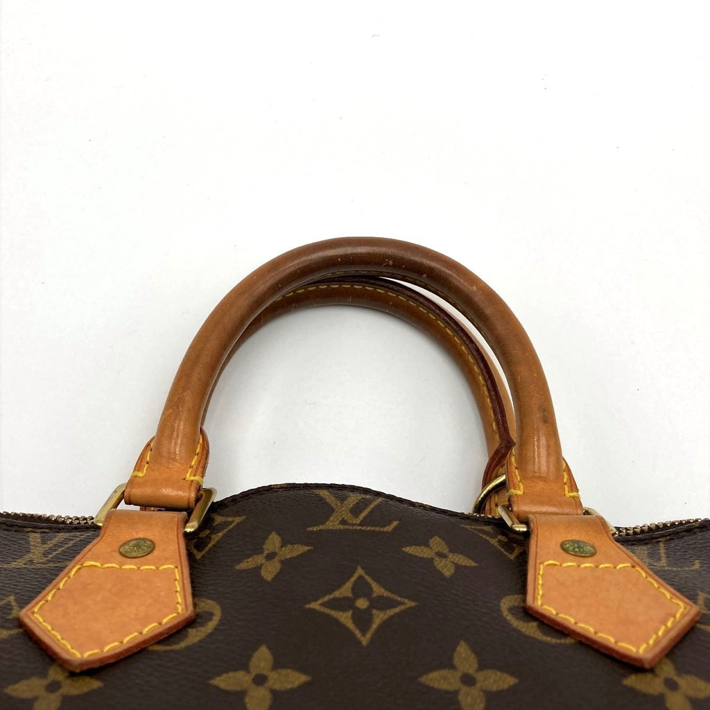 Louis Vuitton M51130 Alma Handbag Monogram Canvas Brown