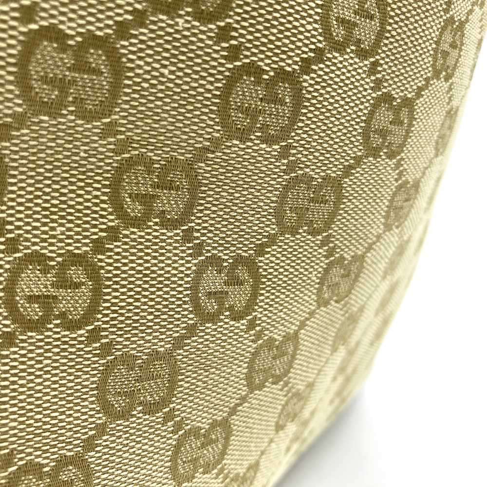Gucci 90644 Shoulder Bag with Pouch, Beige GG Canvas with Gold Hardware