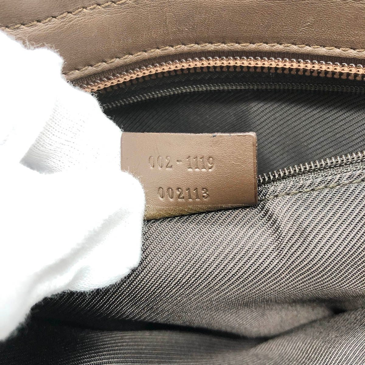 Gucci 002 1119 Handbag in Brown GG Canvas