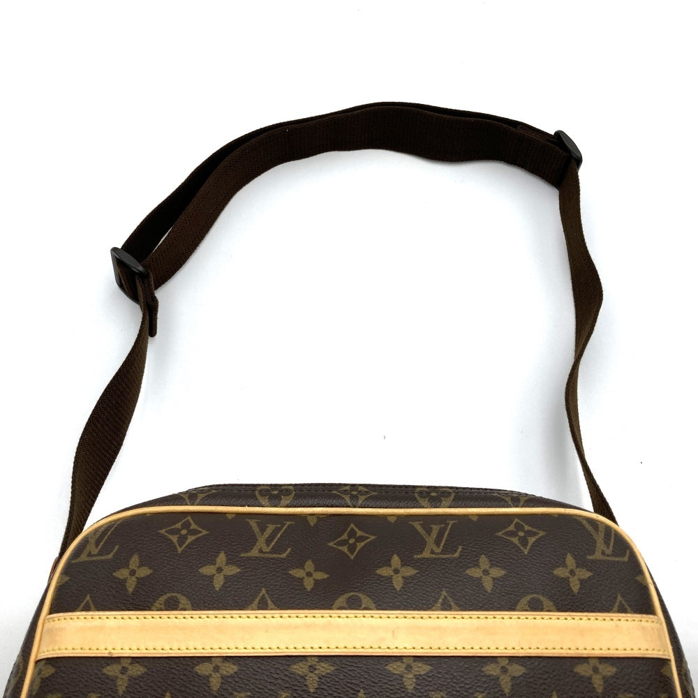 Louis Vuitton Reporter PM Shoulder Bag in Monogram Canvas and PVC in Brown, M45254