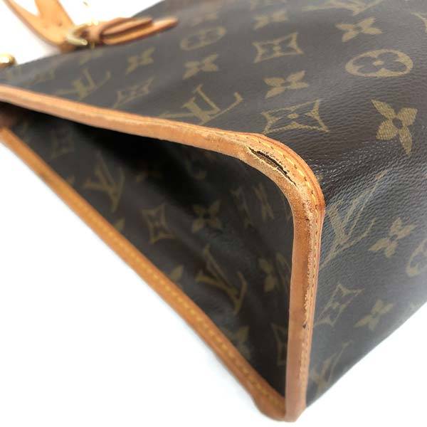 Louis Vuitton M40007 Monogram Popincourt Au Shoulder Bag, Brown, Women's, Imperfect