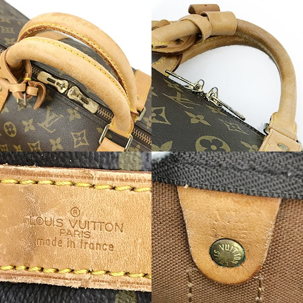Louis Vuitton M41412/Keepall Bandouliere 60 Boston Bag in Brown Monogram Canvas