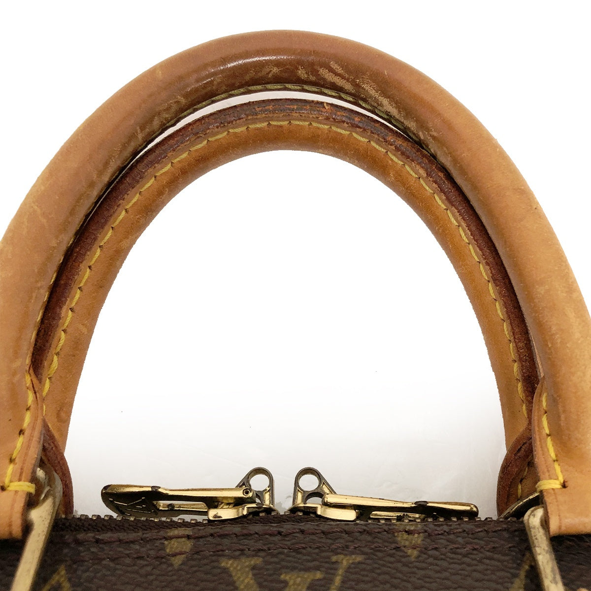 Louis Vuitton Alma (old) Monogram Handbag, Brown PVC/Leather, M51130