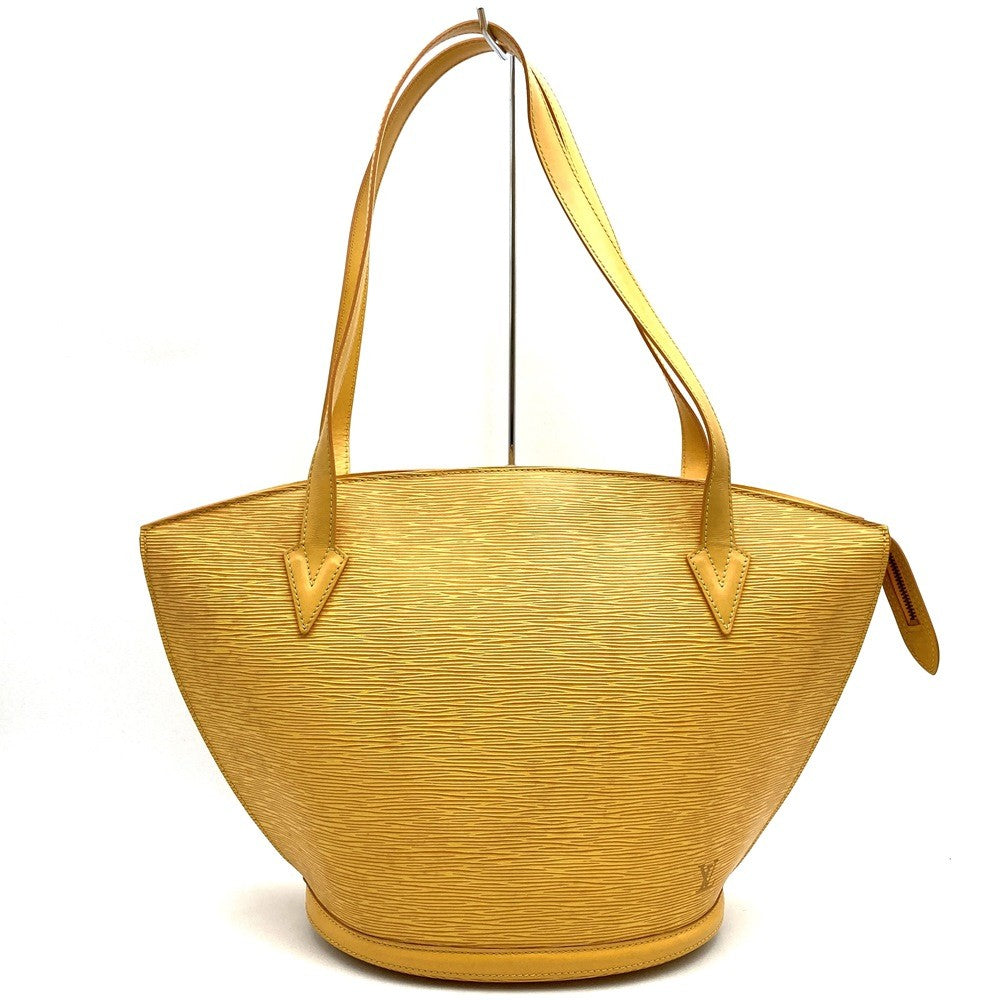 Louis Vuitton Saint Jacques Large Shoulder Bag M52279 Epi Leather Tassili Yellow