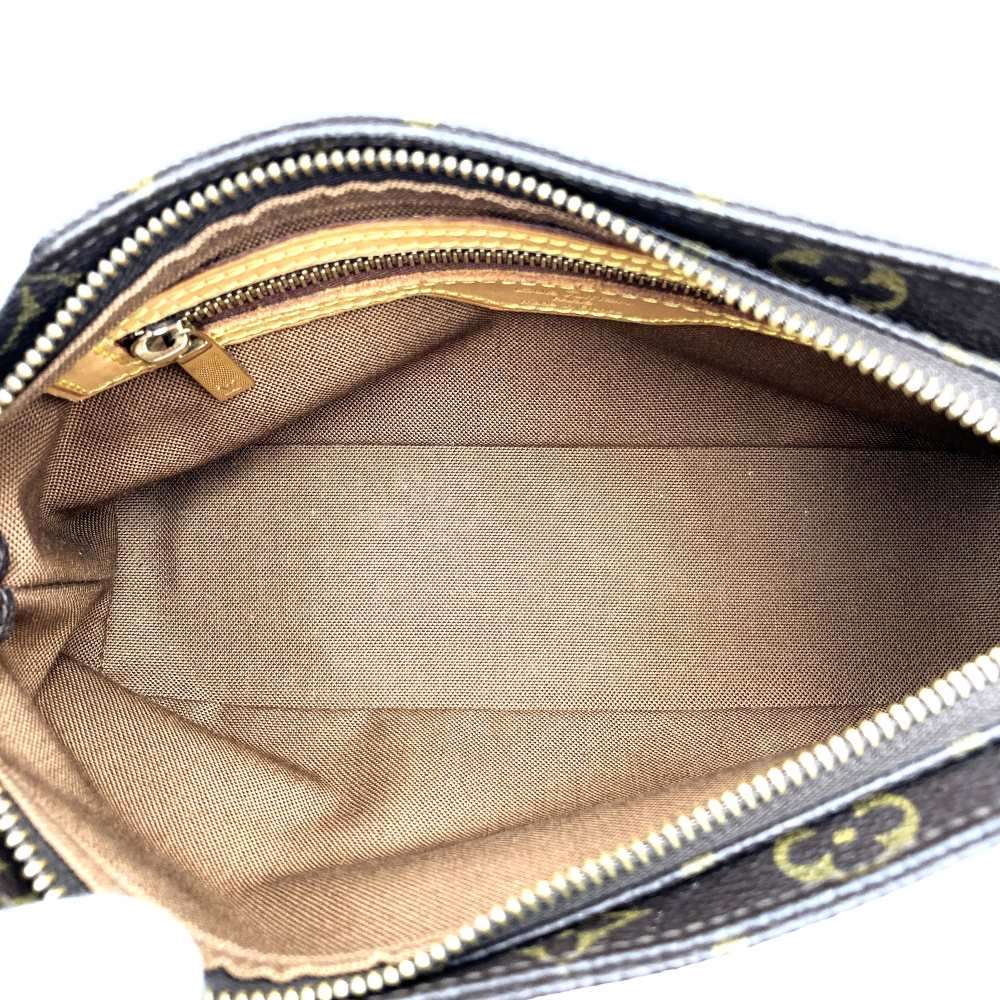 Louis Vuitton Trotter Small Shoulder Bag, Crossbody, Monogram Canvas, Brown, M51240