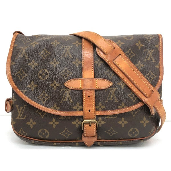 Louis Vuitton M42256/Saumur 30 Shoulder Bag Monogram Brown
