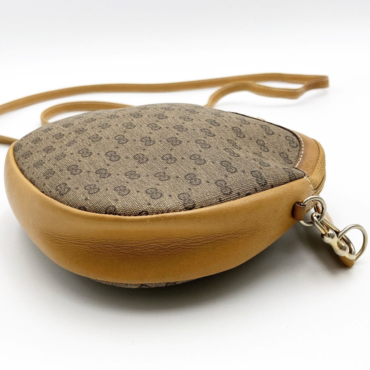 Gucci 007-400 Shoulder Bag, Micro GG PVC, Beige, Old Gucci
