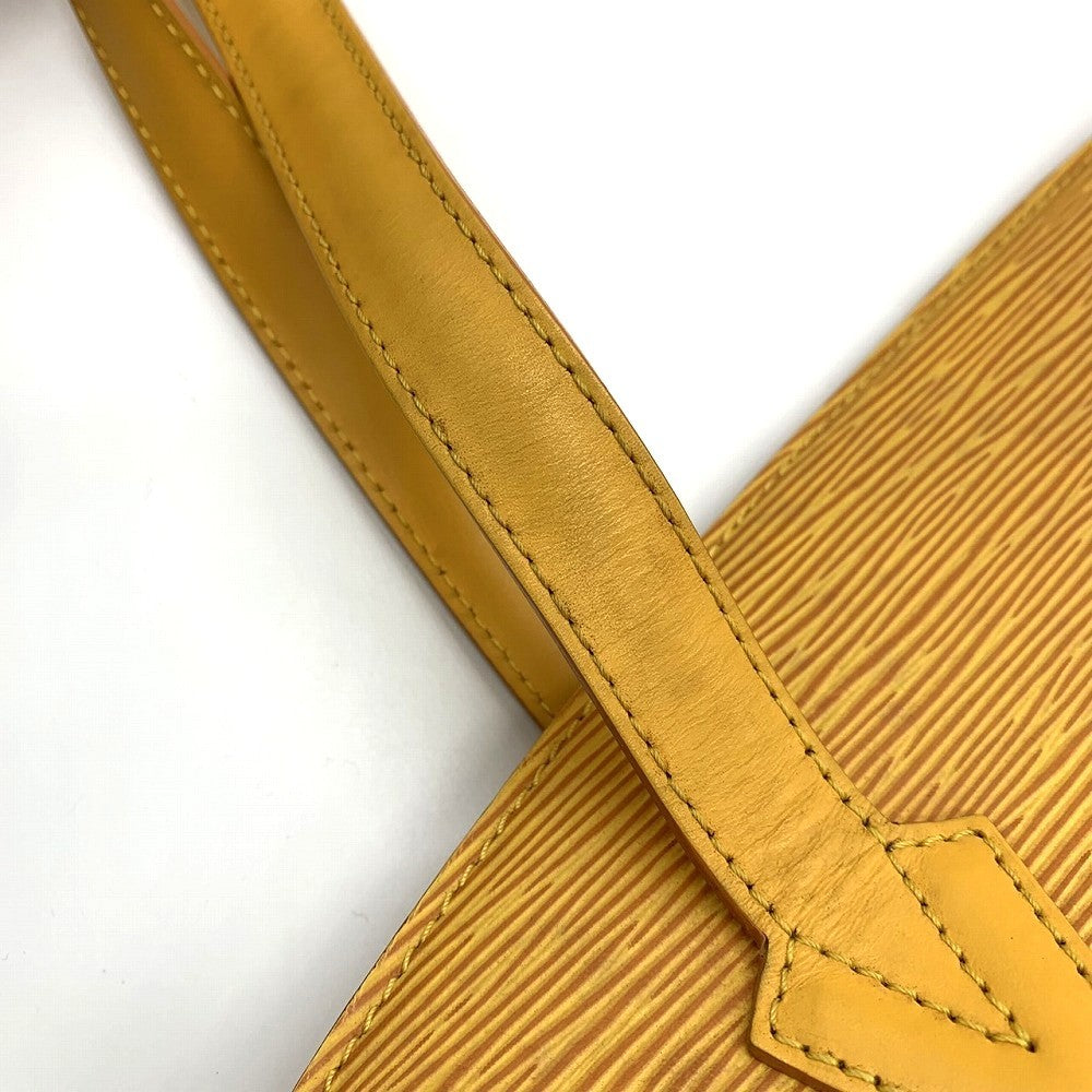 Louis Vuitton Saint Jacques Large Shoulder Bag M52279 Epi Leather Tassili Yellow