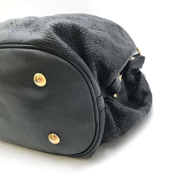 Louis Vuitton M95547/Mahina XL Monogram Mahina Shoulder Bag, Black, One-Shoulder, Monogram Mahina