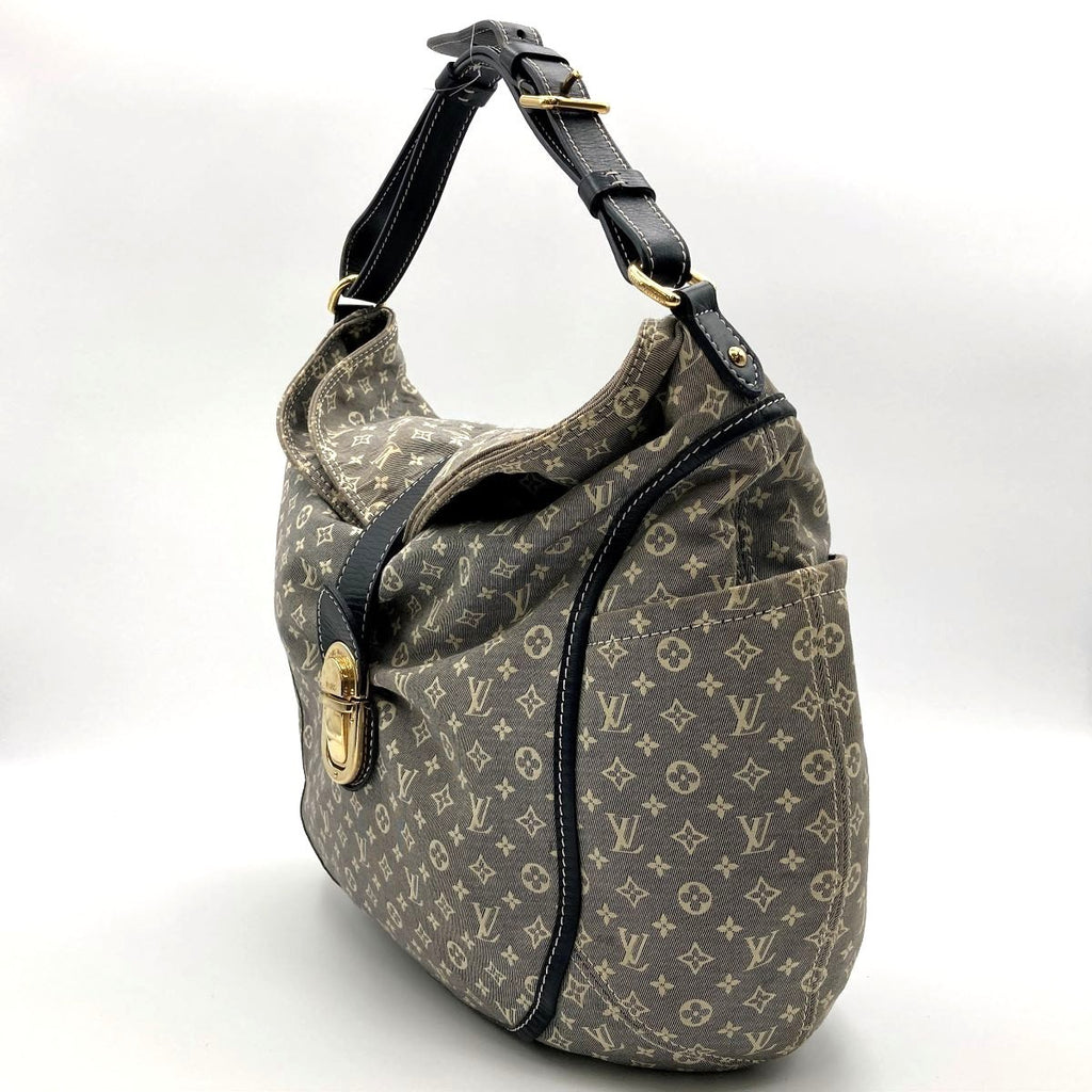Louis Vuitton M56700/Romance Handbag Monogram Idylle Uncle Blue