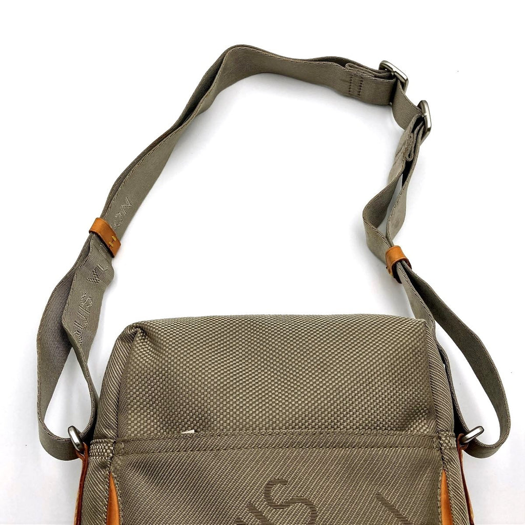 Louis Vuitton M93224 Citadan NM Shoulder Bag, Damier Geant, Crossbody, Nylon, Gray