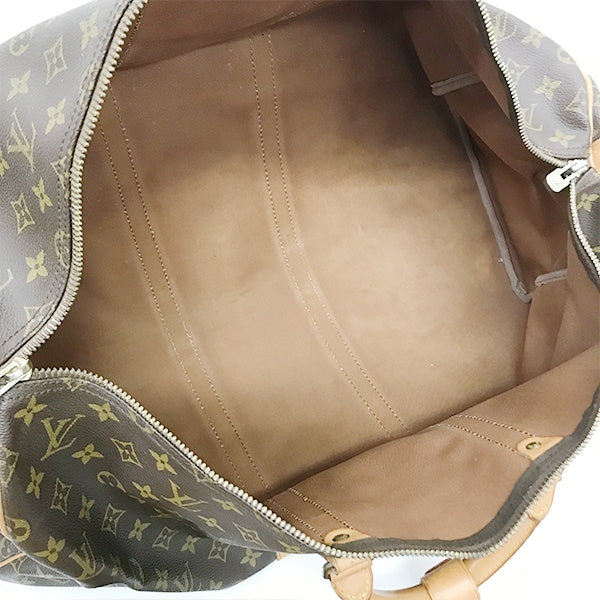 Louis Vuitton M41424/Keepall 55 Boston Bag in Brown Monogram Canvas (LV)