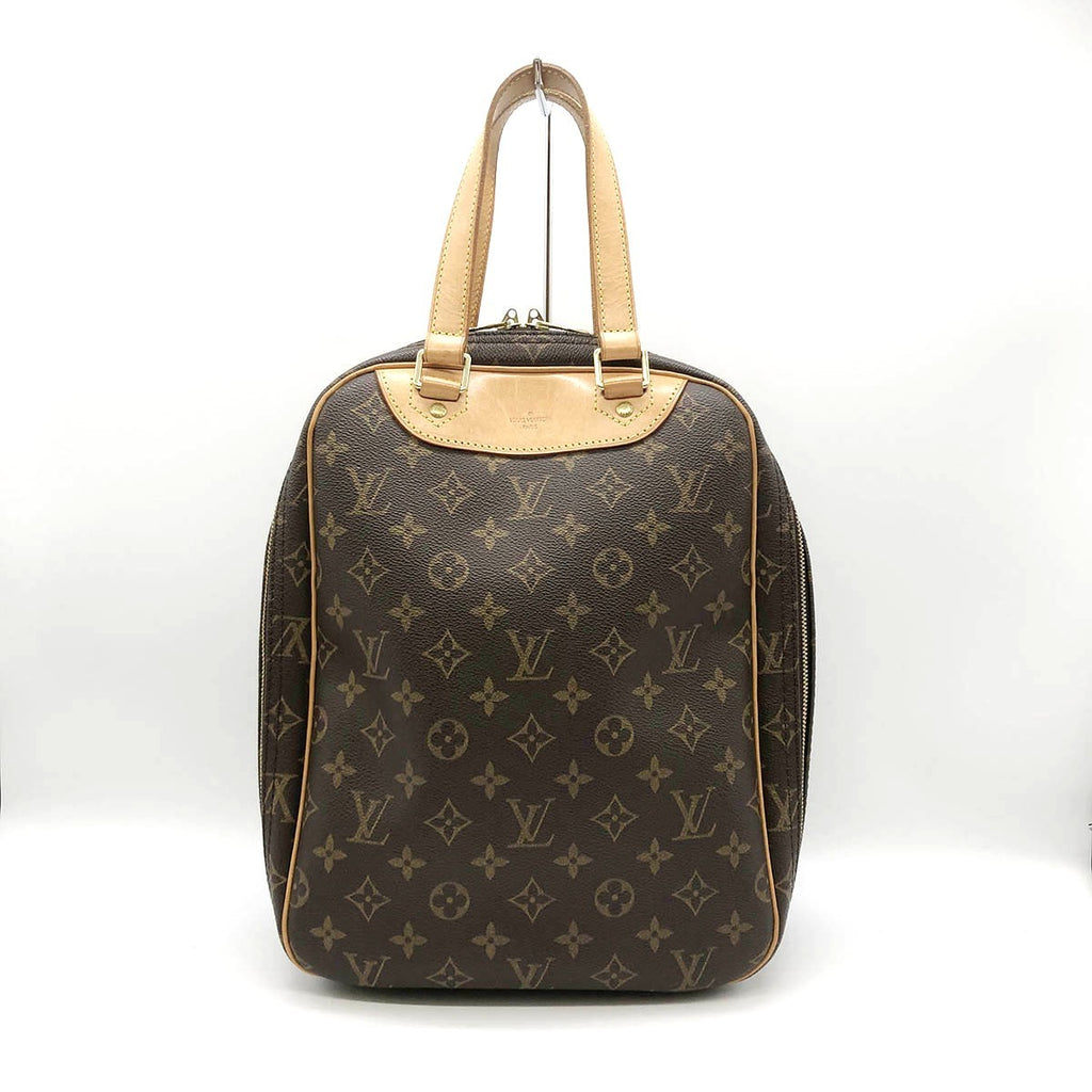 Louis Vuitton M41450 Excursion Shoe Case/Shoe Storage Handbag Monogram Brown