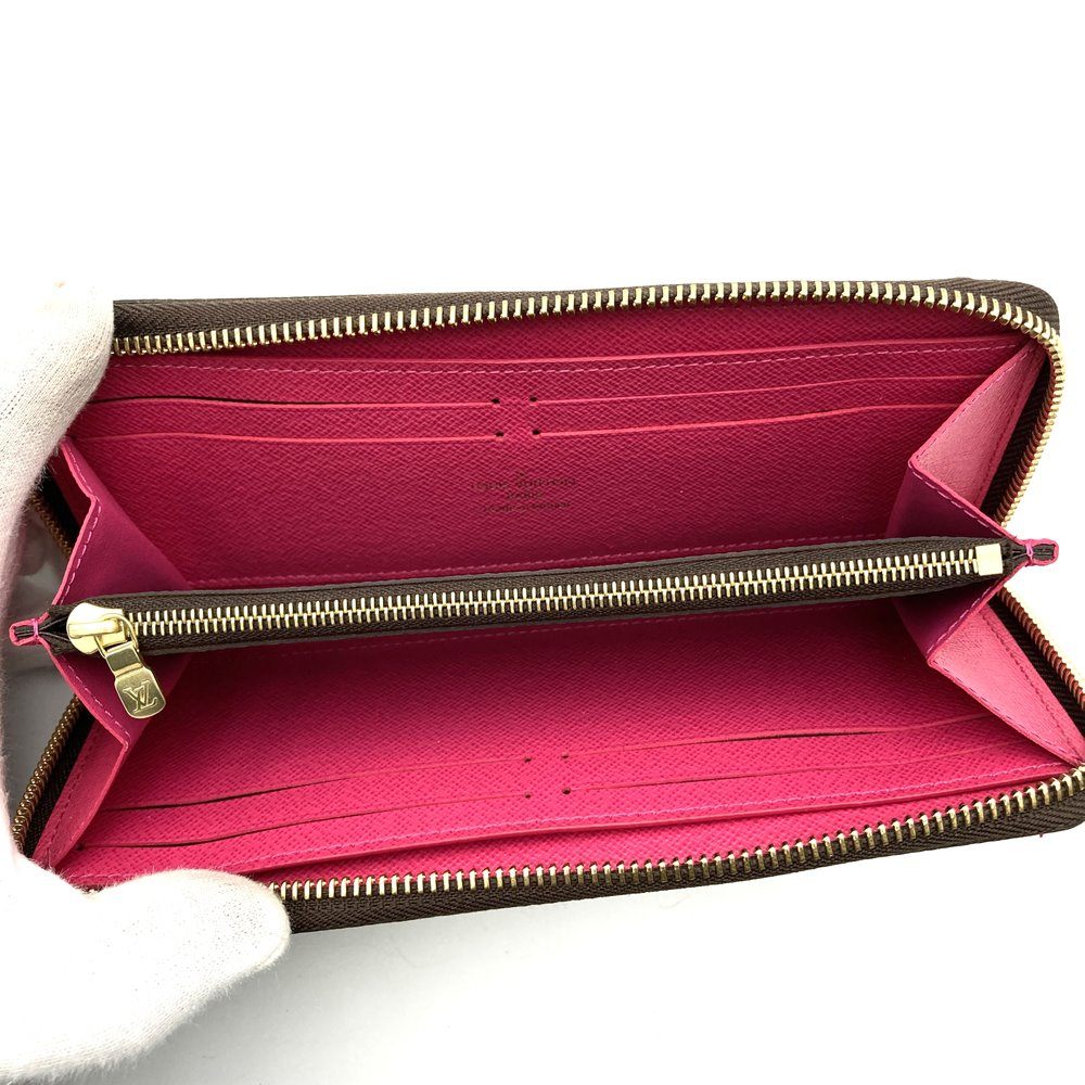 Louis Vuitton Portefeuille Clemence M60742 Long Wallet in Monogram Canvas, Brown