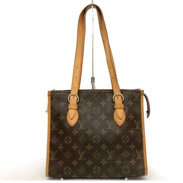 Louis Vuitton M40007 Monogram Popincourt Au Shoulder Bag, Brown, Women's, Imperfect