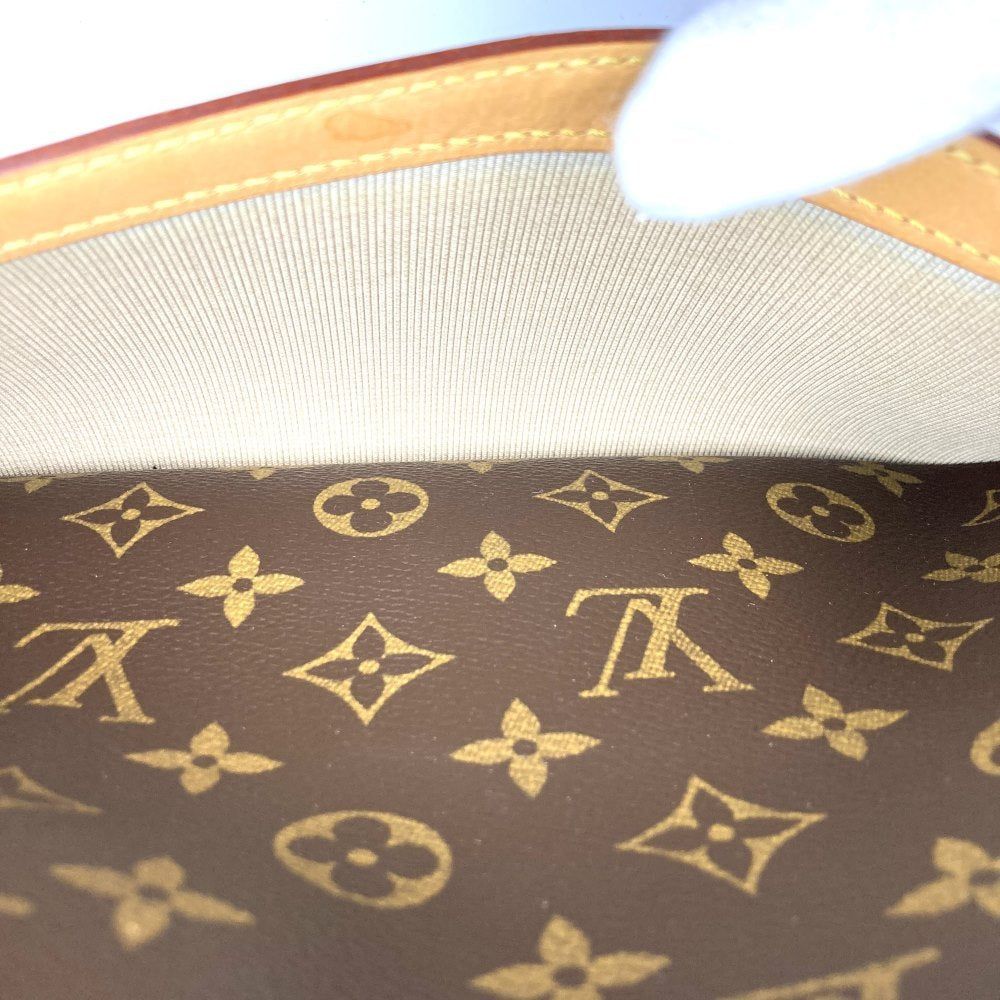 Louis Vuitton Reporter PM Shoulder Bag in Monogram Canvas and PVC in Brown, M45254