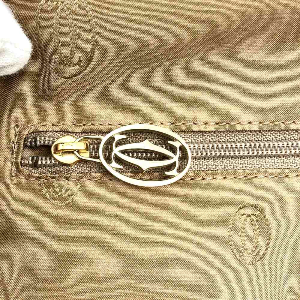 Cartier Marcello 2-way tote bag/shoulder bag in white leather