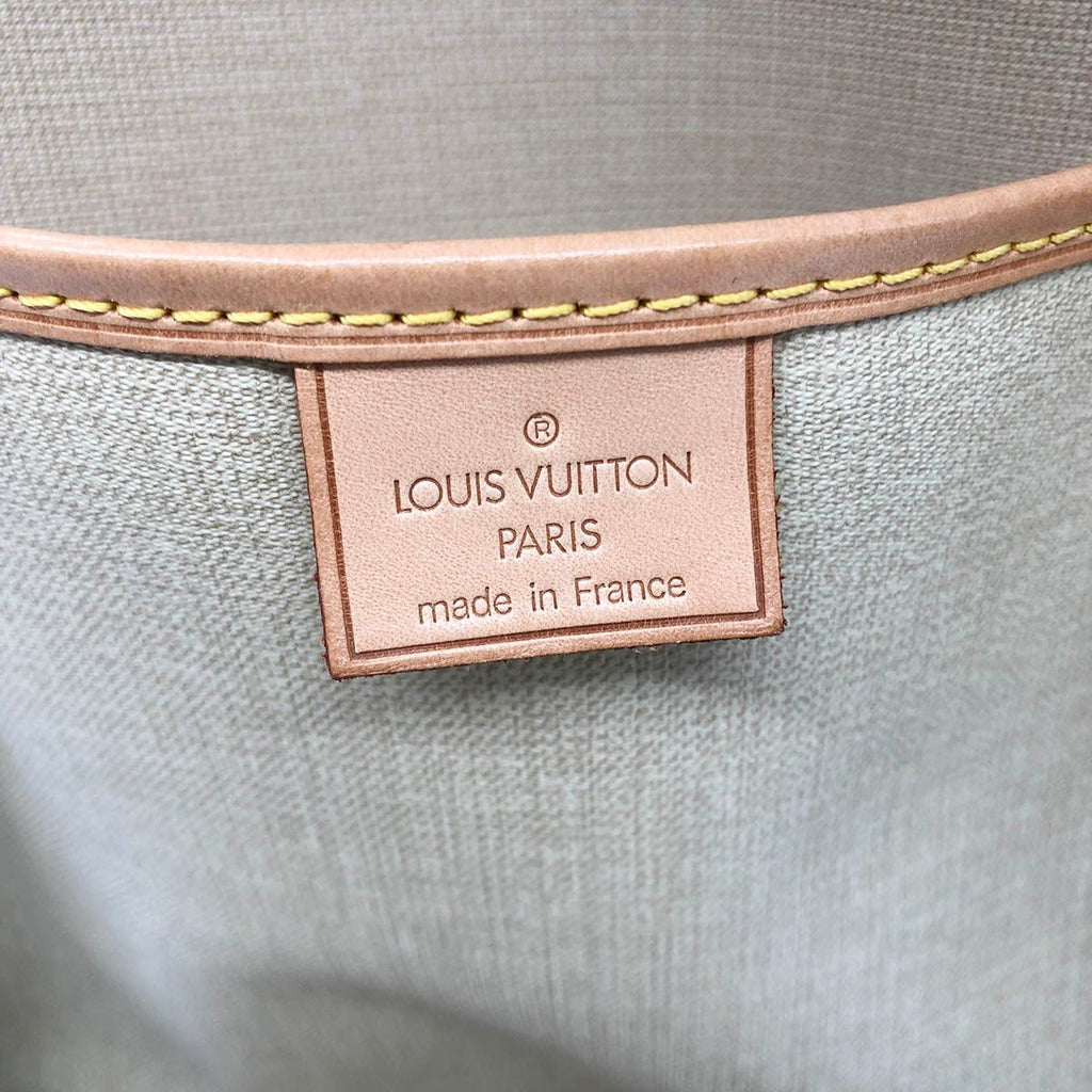 Louis Vuitton M41450 Excursion Shoe Case/Shoe Storage Handbag Monogram Brown