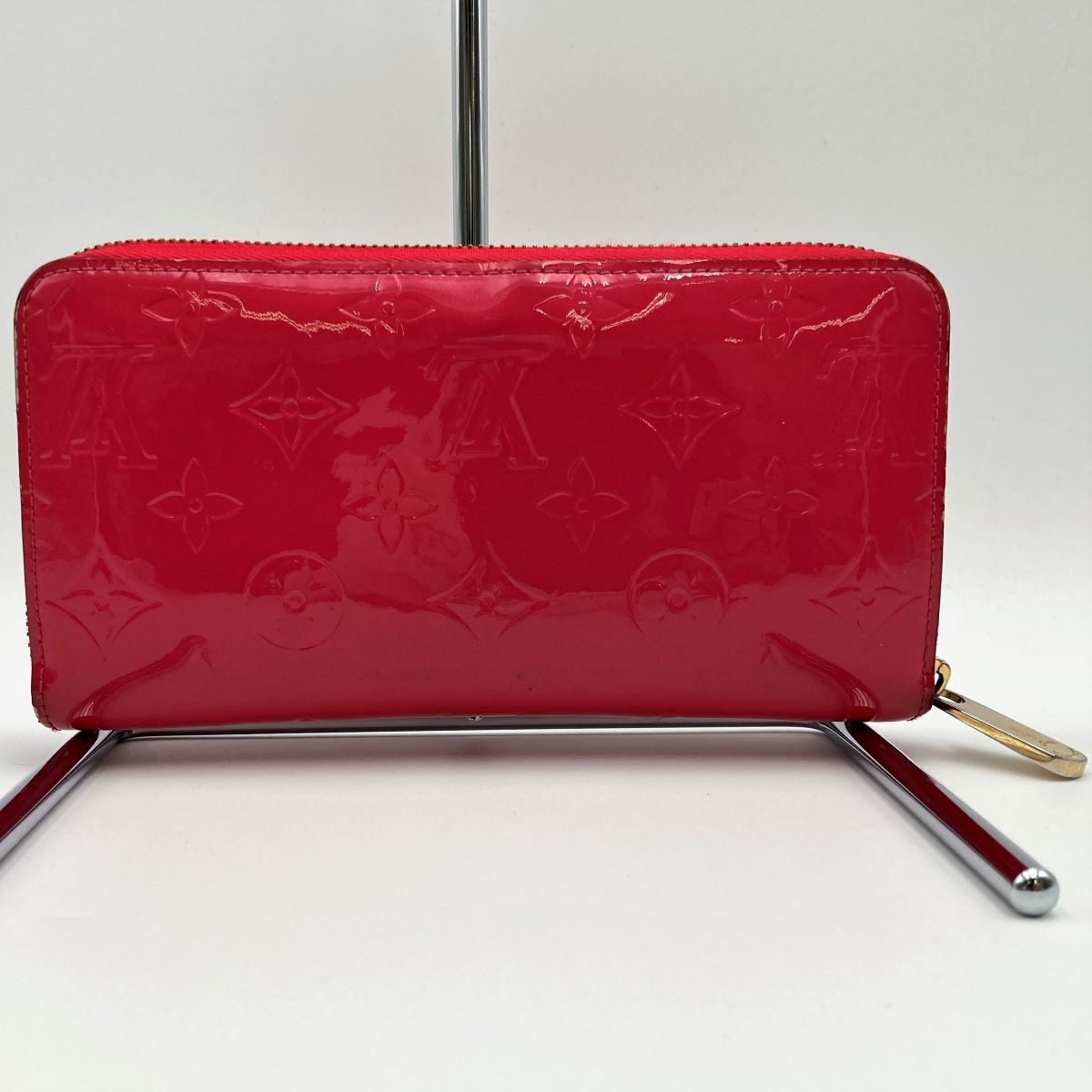 Louis Vuitton M93058 Zippy Wallet Long Wallet Vernis Pink