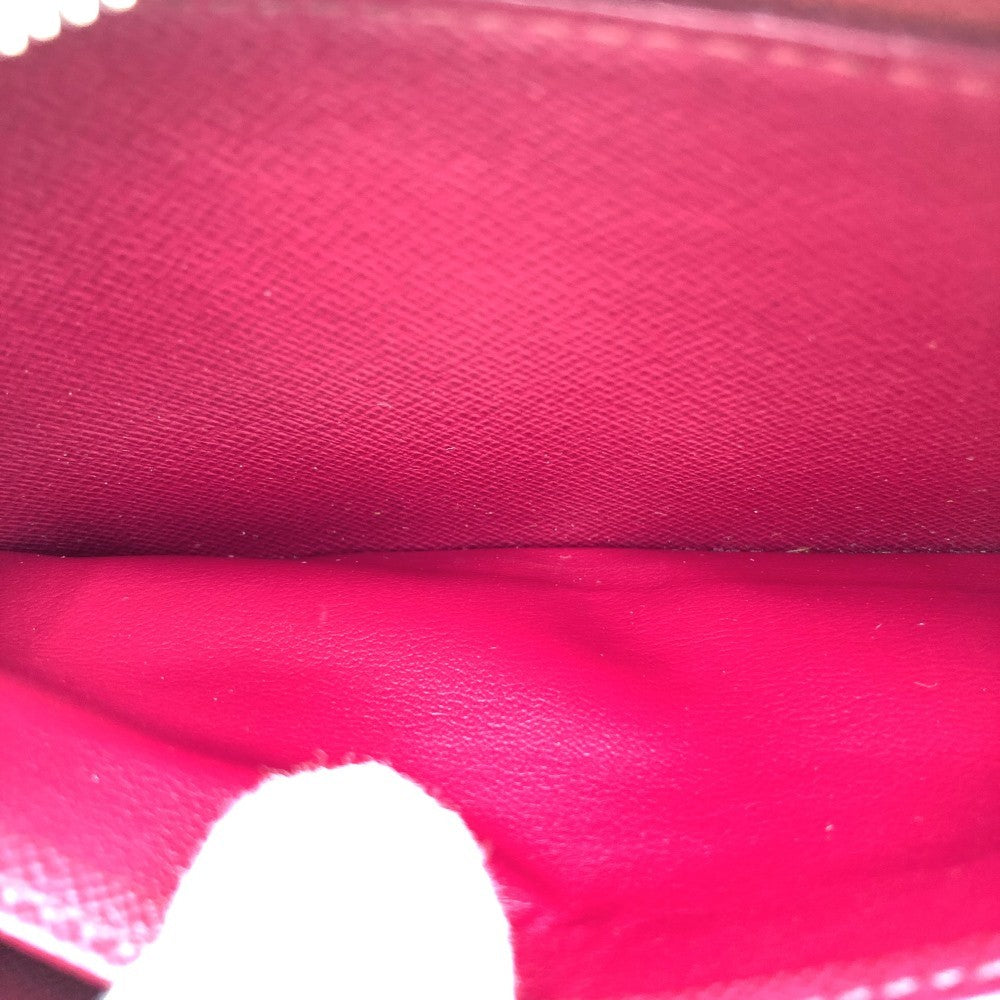 Louis Vuitton M60305 Zippy Wallet Long Wallet with Round Zipper, Fuchsia and Dark Pink Epi Leather