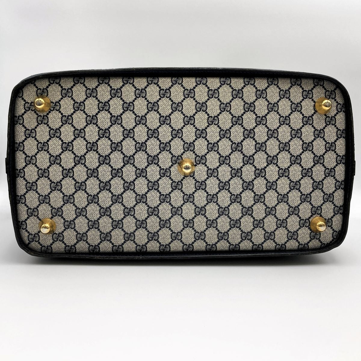 Gucci Boston bag/travel bag in GG Supreme navy