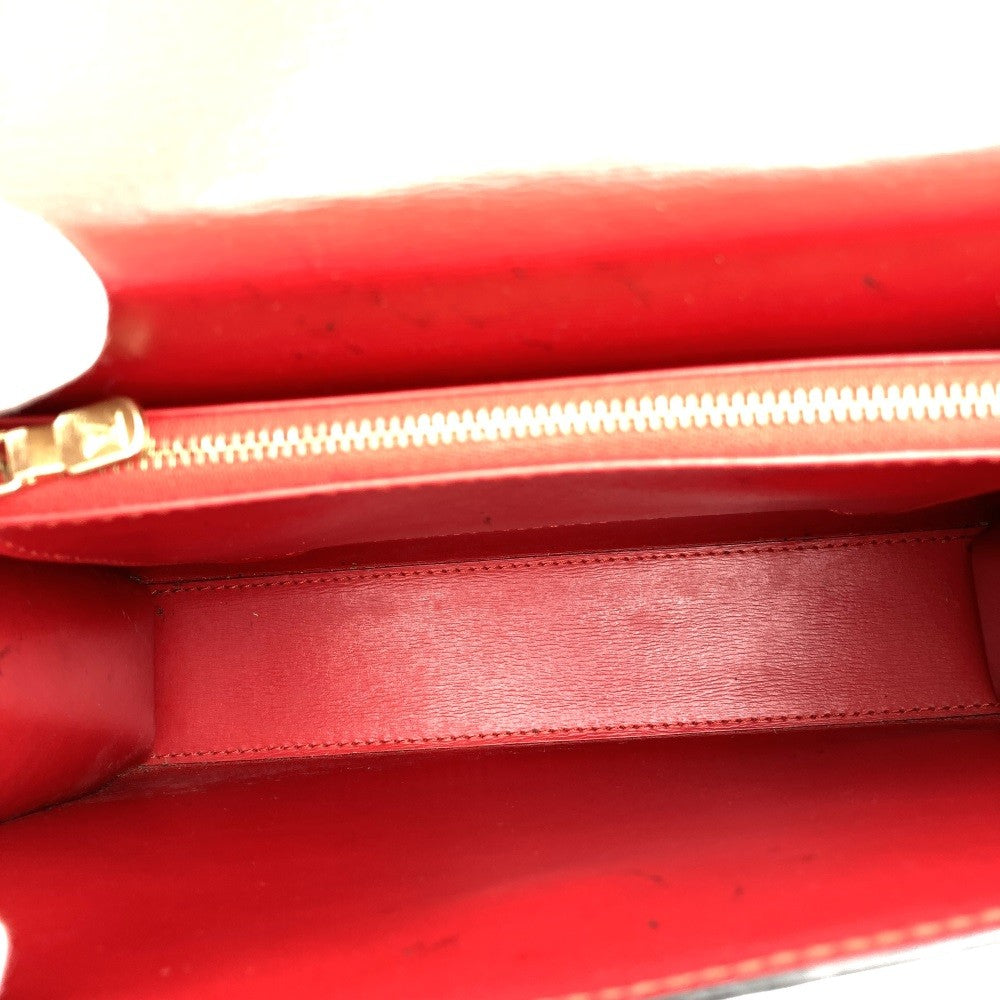 Louis Vuitton M52377 Malesherbes Handbag in Castilian Red Epi Leather