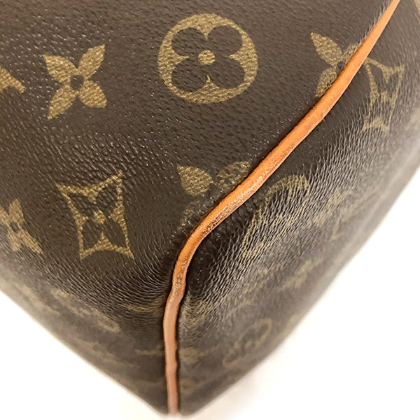 Louis Vuitton M41524 Speedy 35 Monogram Mini Boston Bag, Brown